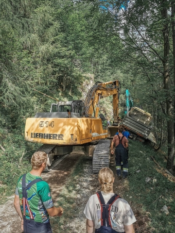 LKW Bergung Schießlingstraße 12.08.2024